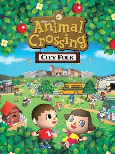 Capa de Animal Crossing: City Folk para Wii