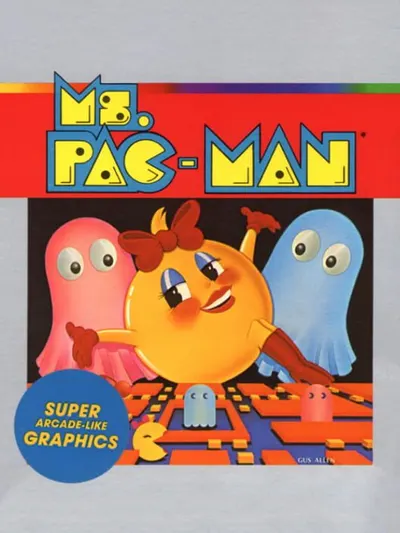 Capa de Ms. Pac-Man para Atari 2600