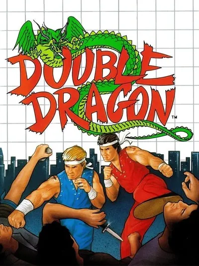 Capa de Double Dragon para Master System