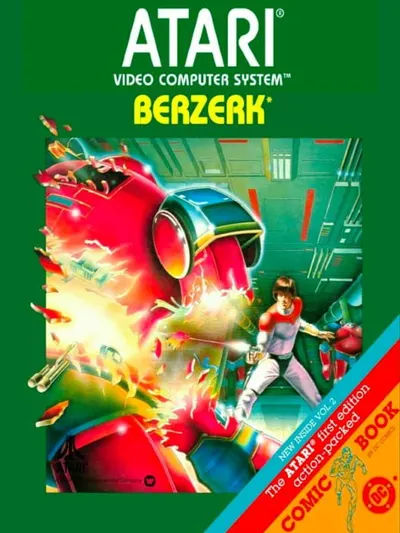 Capa de Berzerk para Atari 2600