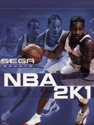Capa de NBA 2K1 para Dreamcast