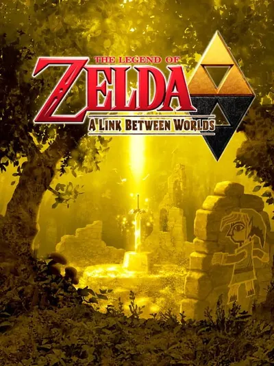 Capa de The Legend of Zelda: A Link Between Worlds para Nintendo 3DS