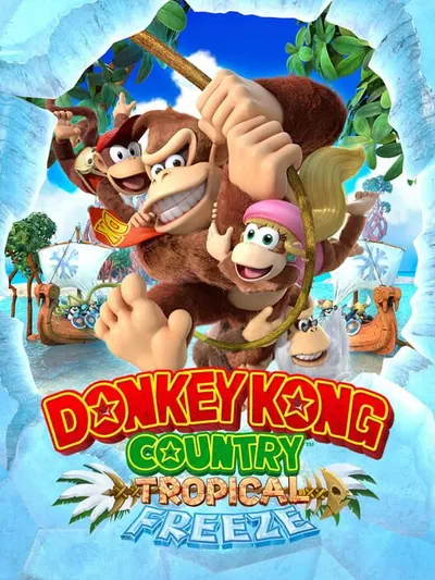 Capa de Donkey Kong Country: Tropical Freeze para Wii U