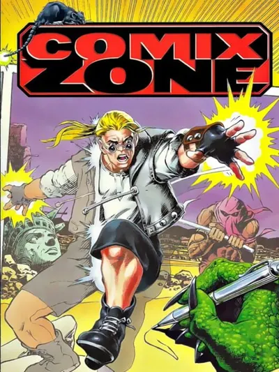 Capa de Comix Zone para Mega Drive