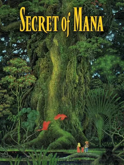 Capa de Secret of Mana para Super Nintendo