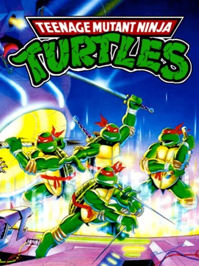 Capa de Teenage Mutant Ninja Turtles para NES