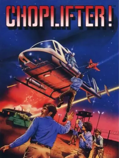 Capa de Choplifter! para Atari 7800