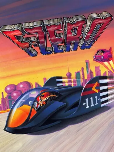 Capa de F-Zero para Super Nintendo