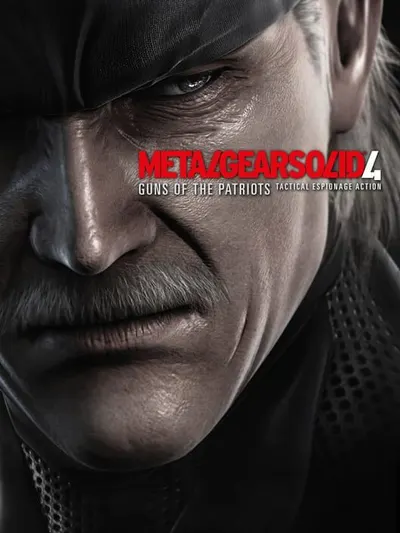 Capa de Metal Gear Solid 4: Guns of the Patriots para PlayStation 3