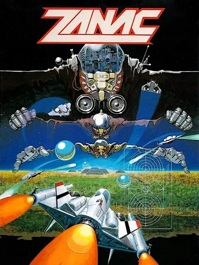 Capa de Zanac para MSX
