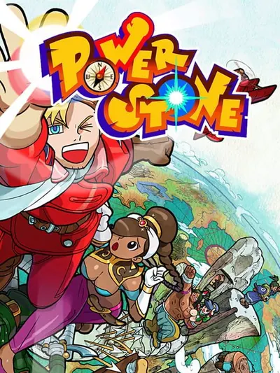 Capa de Power Stone para Dreamcast