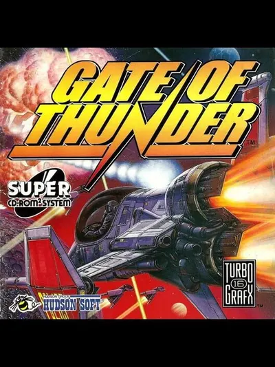 Capa de Gate of Thunder para TurboGrafx-16