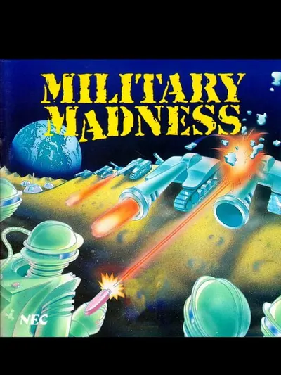Capa de Military Madness para TurboGrafx-16