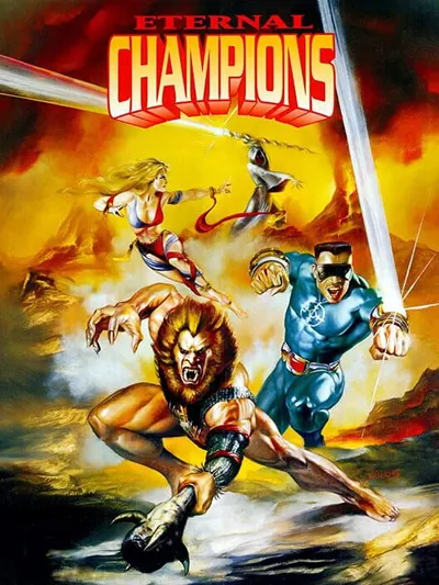 Capa de Eternal Champions para Mega Drive