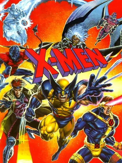 Capa de X-Men para Mega Drive