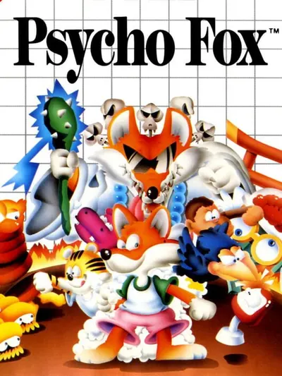 Capa de Psycho Fox para Master System