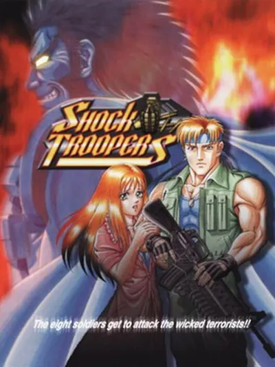 Capa de Shock Troopers para Neo Geo