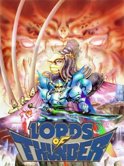 Capa de Lords of Thunder para TurboGrafx-16