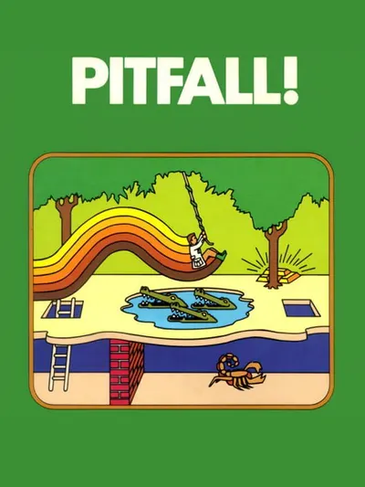 Capa de Pitfall! para Atari 2600
