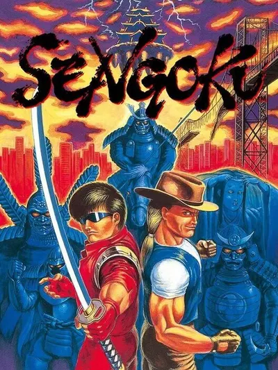 Capa de Sengoku para Neo Geo