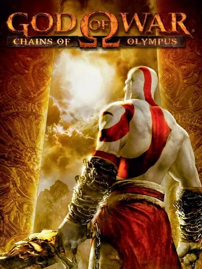 Capa de God of War: Chains of Olympus para PSP