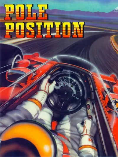 Capa de Pole Position para Atari 5200