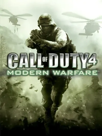 Capa de Call of Duty 4: Modern Warfare para Xbox 360