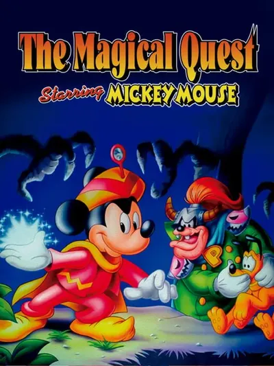 Capa de The Magical Quest Starring Mickey Mouse para Super Nintendo