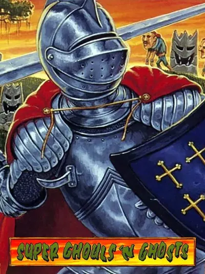 Capa de Super Ghouls'n Ghosts para Super Nintendo