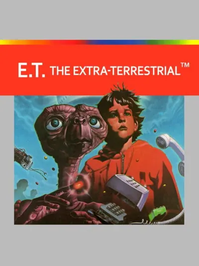 Capa de E.T. the Extra-Terrestrial para Atari 2600
