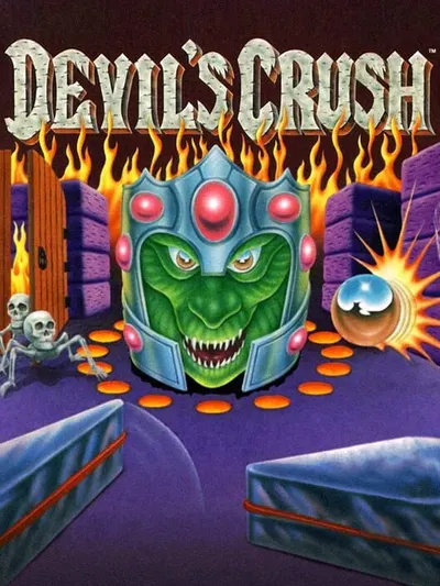 Capa de Devil's Crush para TurboGrafx-16