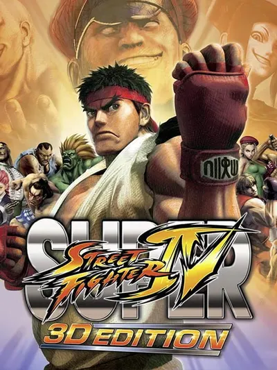 Capa de Super Street Fighter IV: 3D Edition para Nintendo 3DS