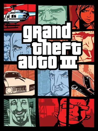Capa de Grand Theft Auto III para PlayStation 2