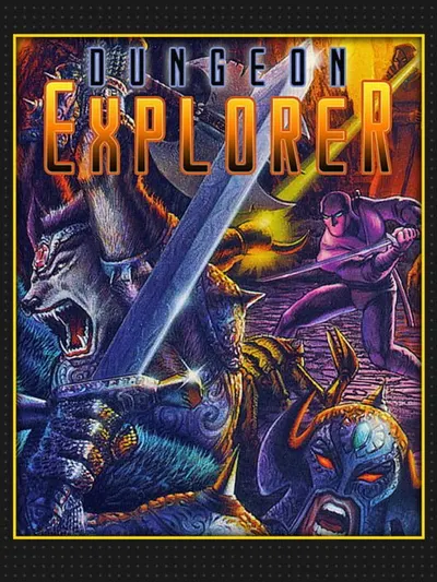 Capa de Dungeon Explorer para TurboGrafx-16