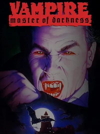 Capa de Vampire: Master of Darkness para Master System