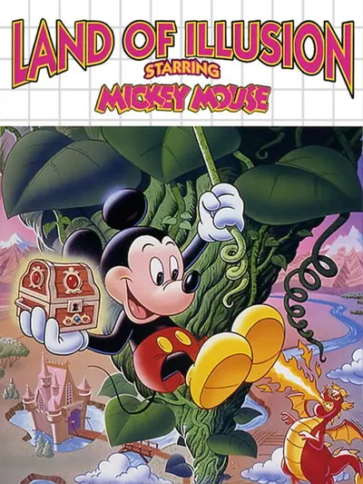 Capa de Land of Illusion Starring Mickey Mouse para Game Gear