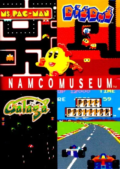 Capa de Namco Museum para Game Boy Advance