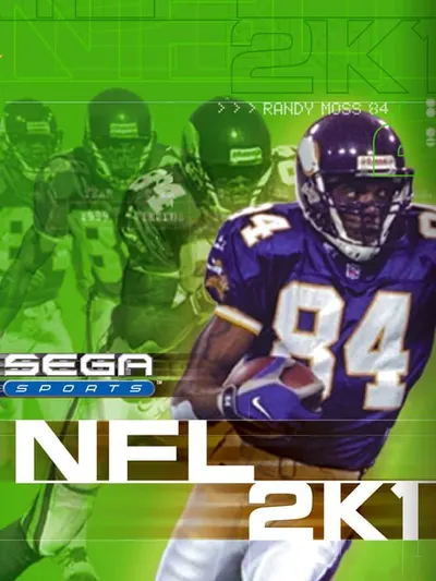 Capa de NFL 2K1 para Dreamcast