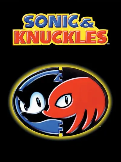 Capa de Sonic & Knuckles para Mega Drive