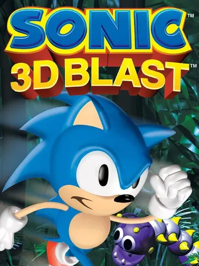 Capa de Sonic 3D Blast para Mega Drive