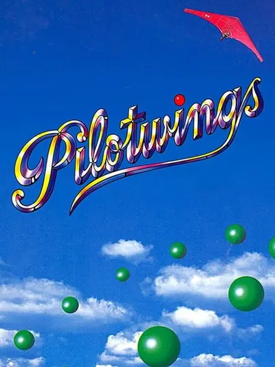 Capa de Pilotwings para Super Nintendo
